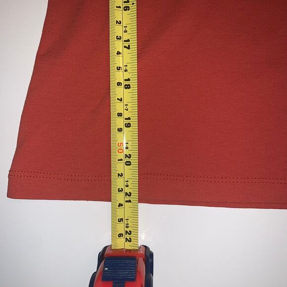 Woman’s Orange Shirt Top - Picture 9 of 9